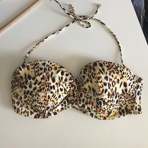 VS strapless push-up bikini top EUC