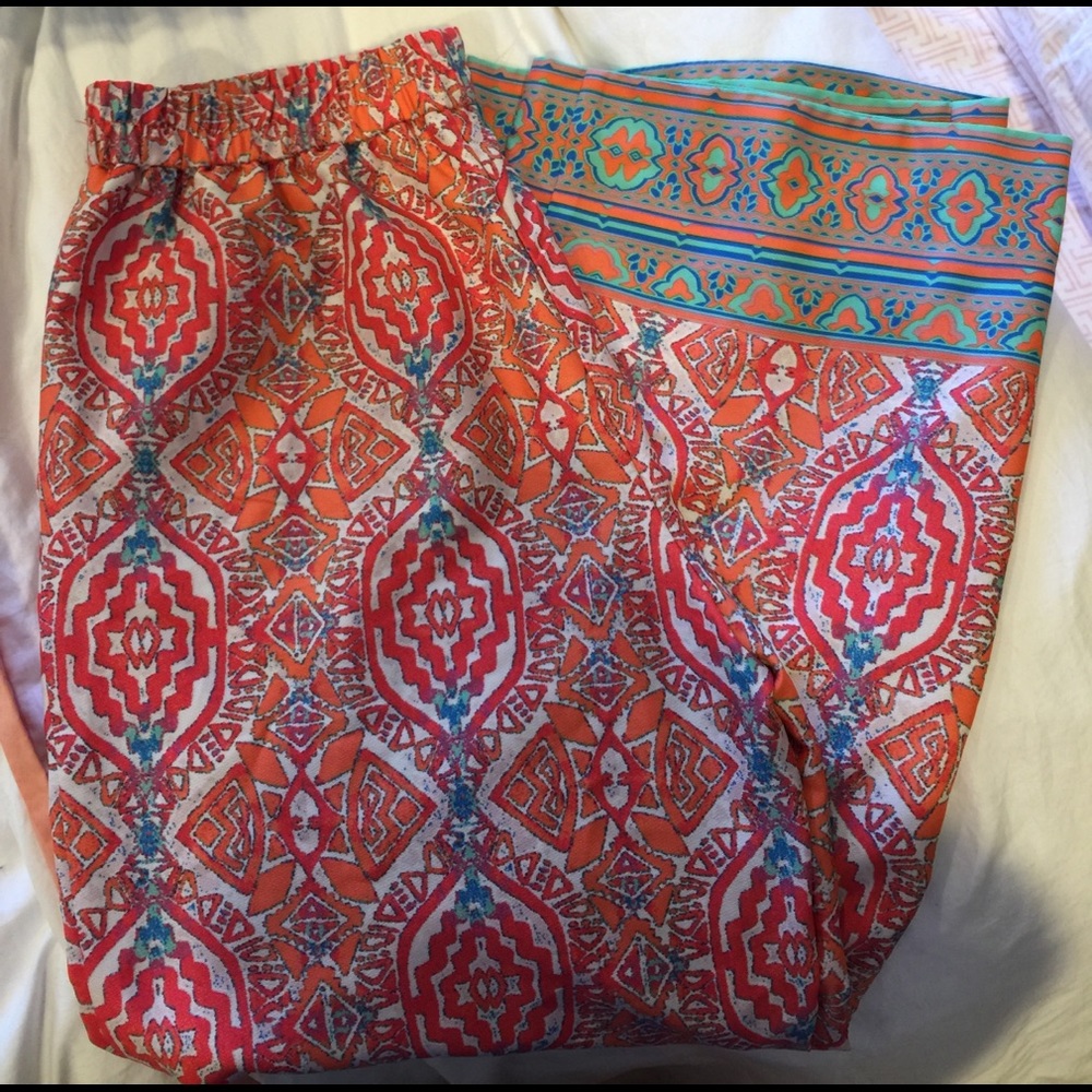 Bright- colorful, Printed pants(Summer ready)