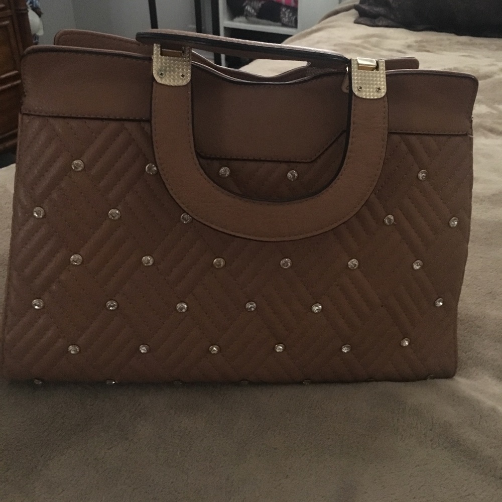 Tan purse