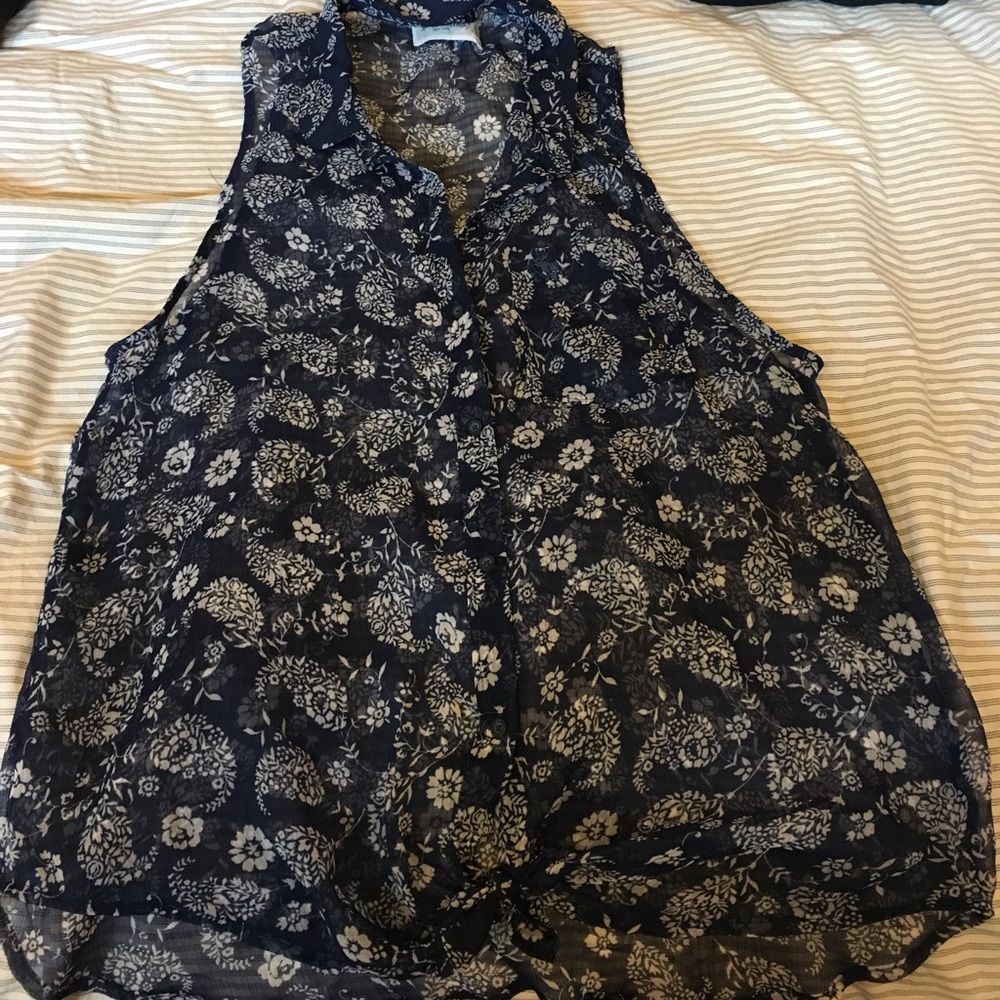 Abercrombie sheer blouse