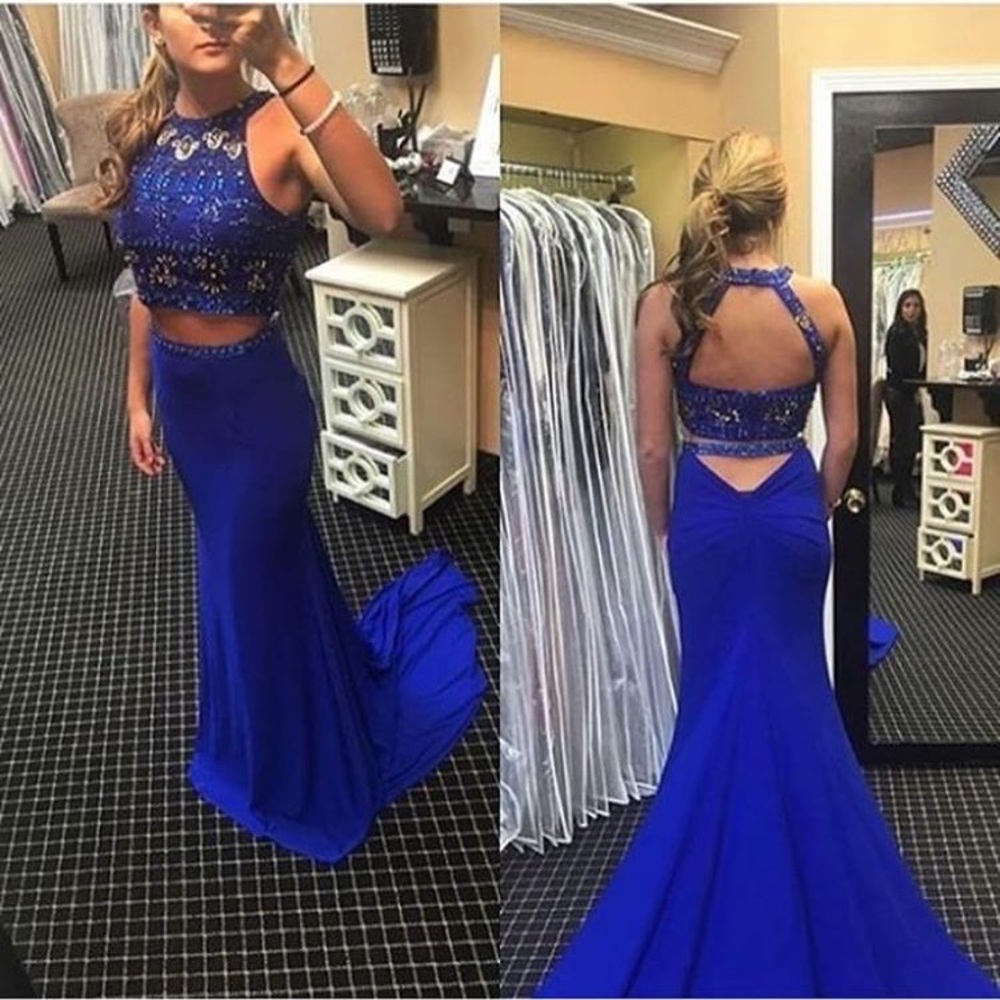 Sherri Hill Two Piece Prom Dress