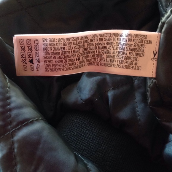 NWOT green silky bomber jacket - Picture 4 of 4