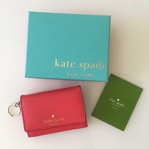 Kate Spade Cedar Street Darla wallet in watermelon