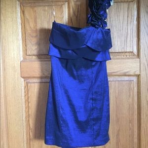 Pretty, blue one strap dress
