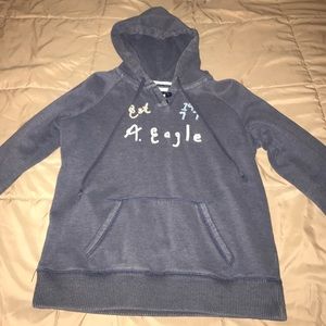 Blue American Eagle hoodie