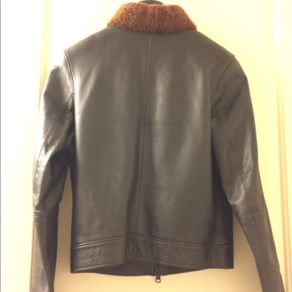 Women's Lambskin Leather Zip Front Blazer/Jacket - Picture 2 of 8