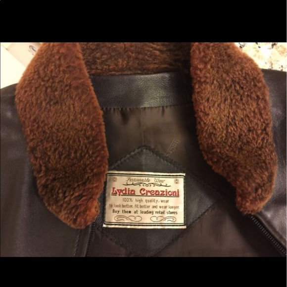 Women's Lambskin Leather Zip Front Blazer/Jacket - Picture 3 of 8