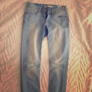 Levi's light wash jeans