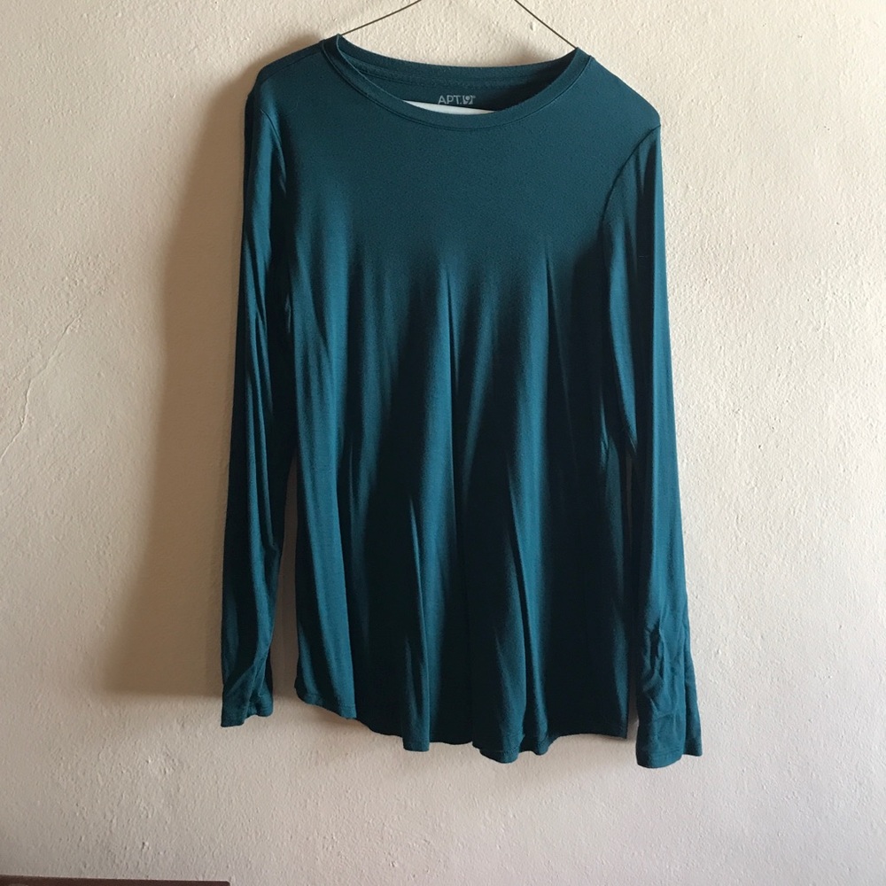 Emerald Green Long Sleeve Tee