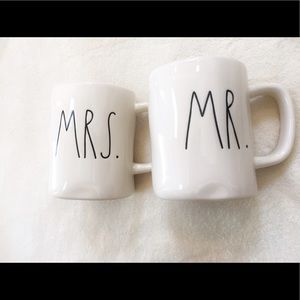 Mr and mrs Rae Dunn mugs Magenta