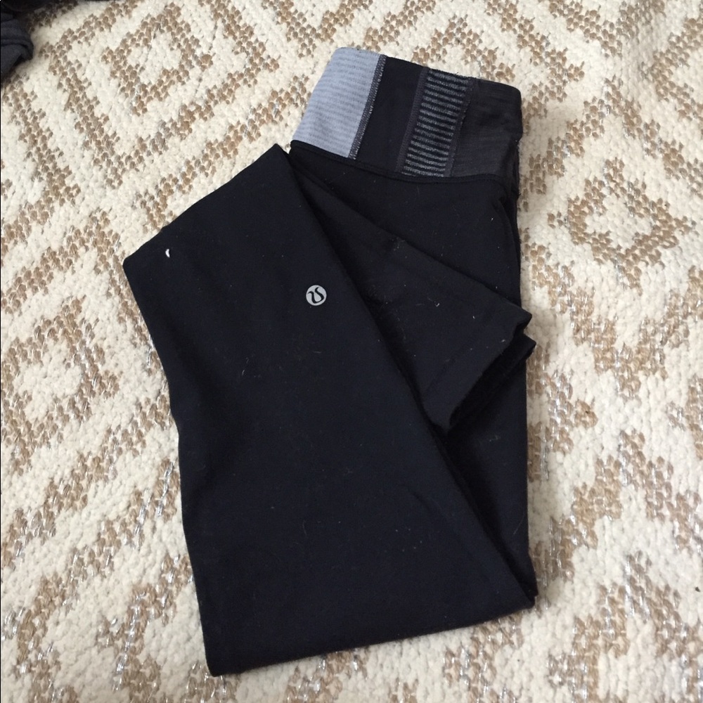 Lululemon wunder under leggings reversible