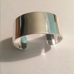 Abercrombie Fitch Logo Monogrammed Cuffs, Silver