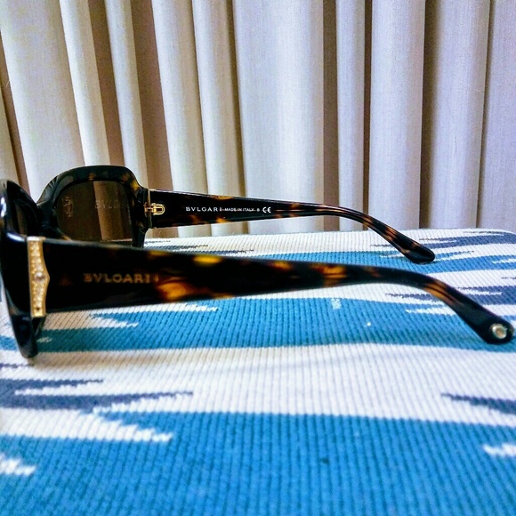 Bvlgari tortoise sunglasses