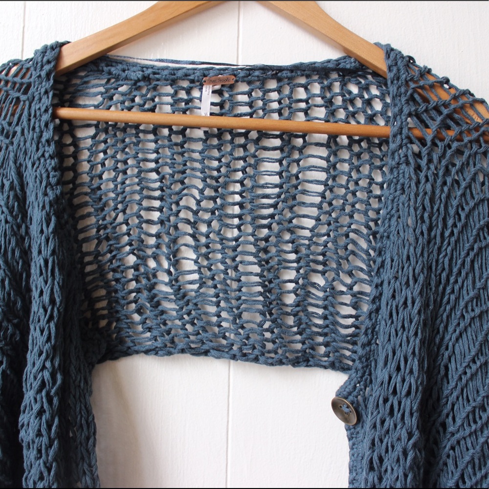 Free People shrug sweater