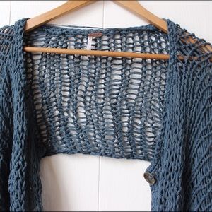 Free People shrug sweater