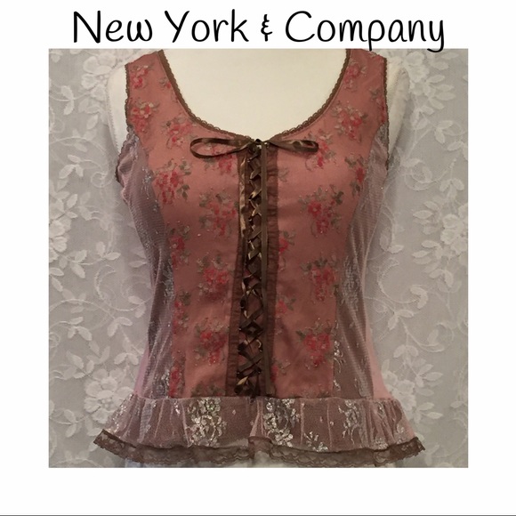 New York & Company Tops - NEW YORK & COMPANY top! Totally adorable!