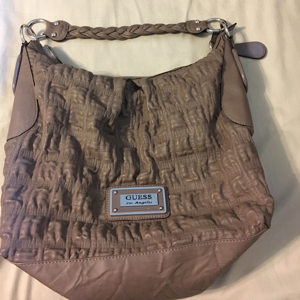 Gray Guess oversized bag