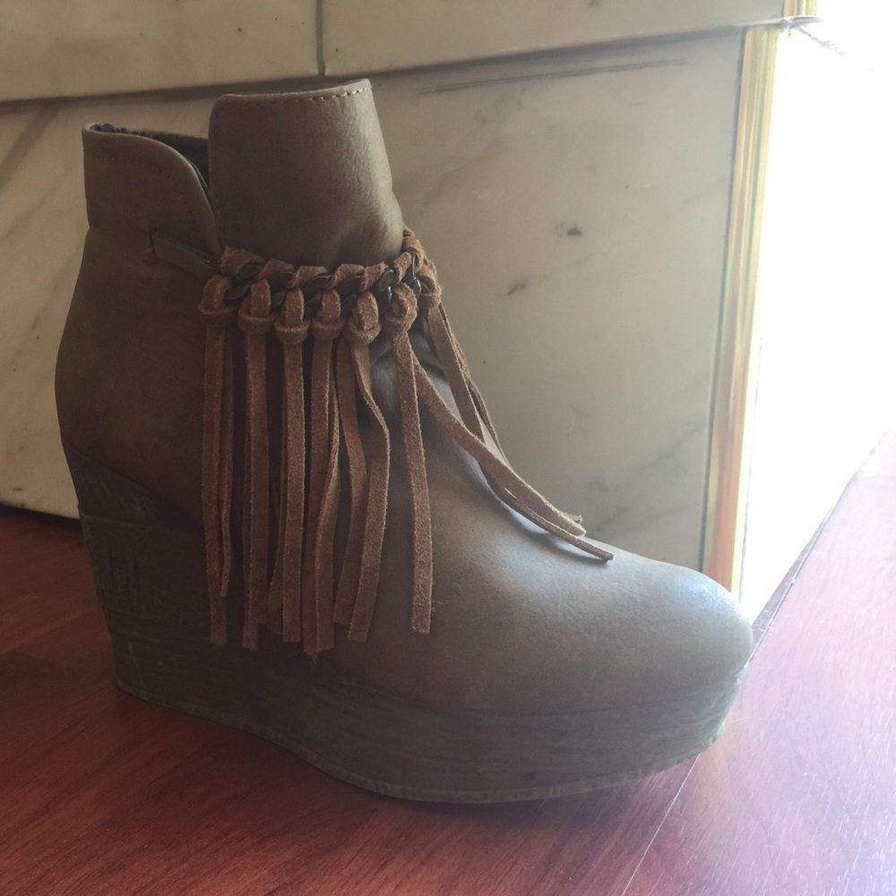 Fringe Booties - image 2