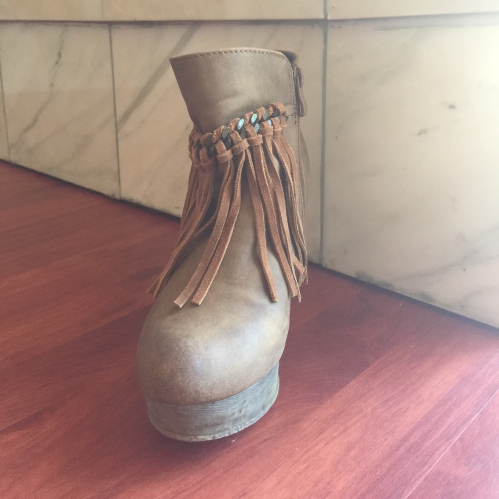 Fringe Booties - image 3