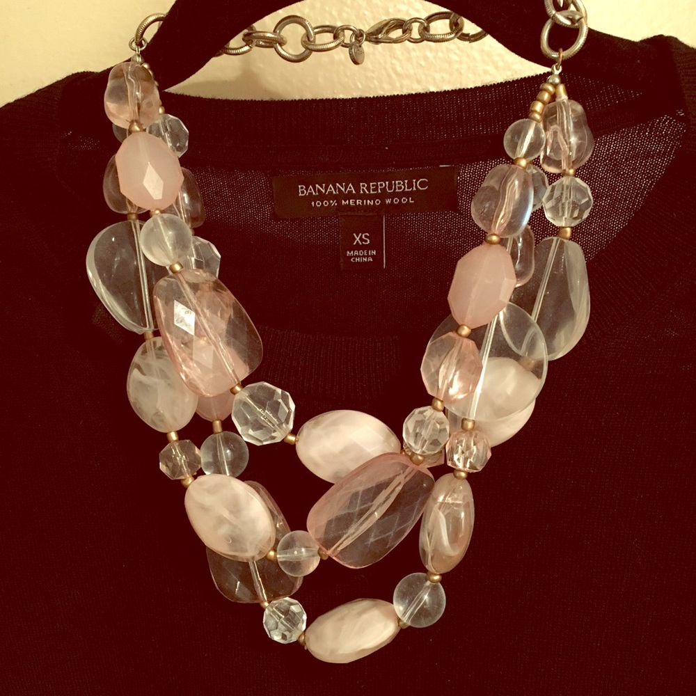 💕Ann Taylor Chunky Beaded Necklace