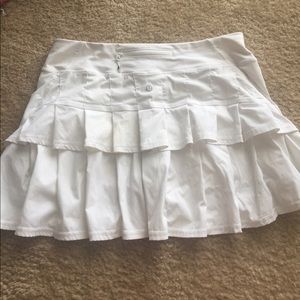 Lululemon Pacesetter Skirt white