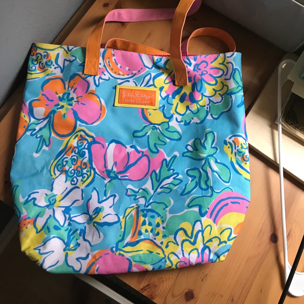 Lilly pulitzer tote bag