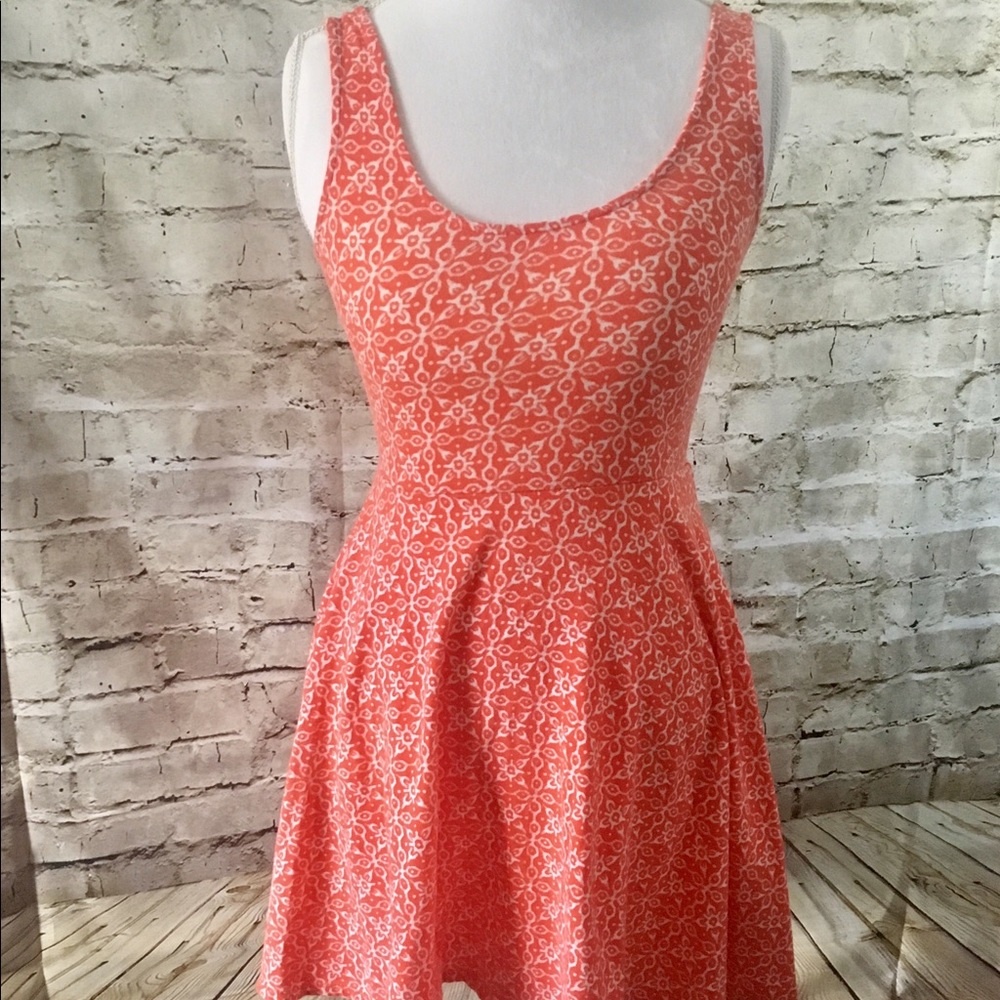 Urban Outfitters ecote Orange Floral Dress