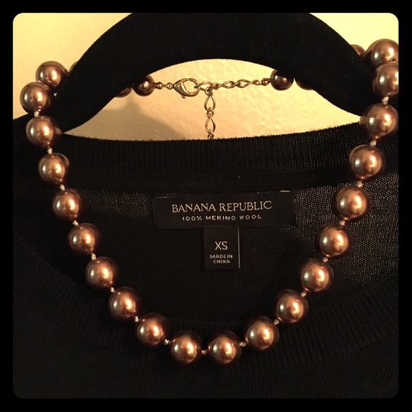 Chunky Pearl Single Strand Necklace - Picture 1 of 3