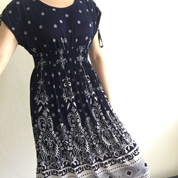 Dark navy dress - Picture 3 of 5