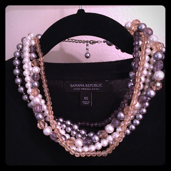 Ralph Lauren Multi Strand Necklace - Picture 1 of 3