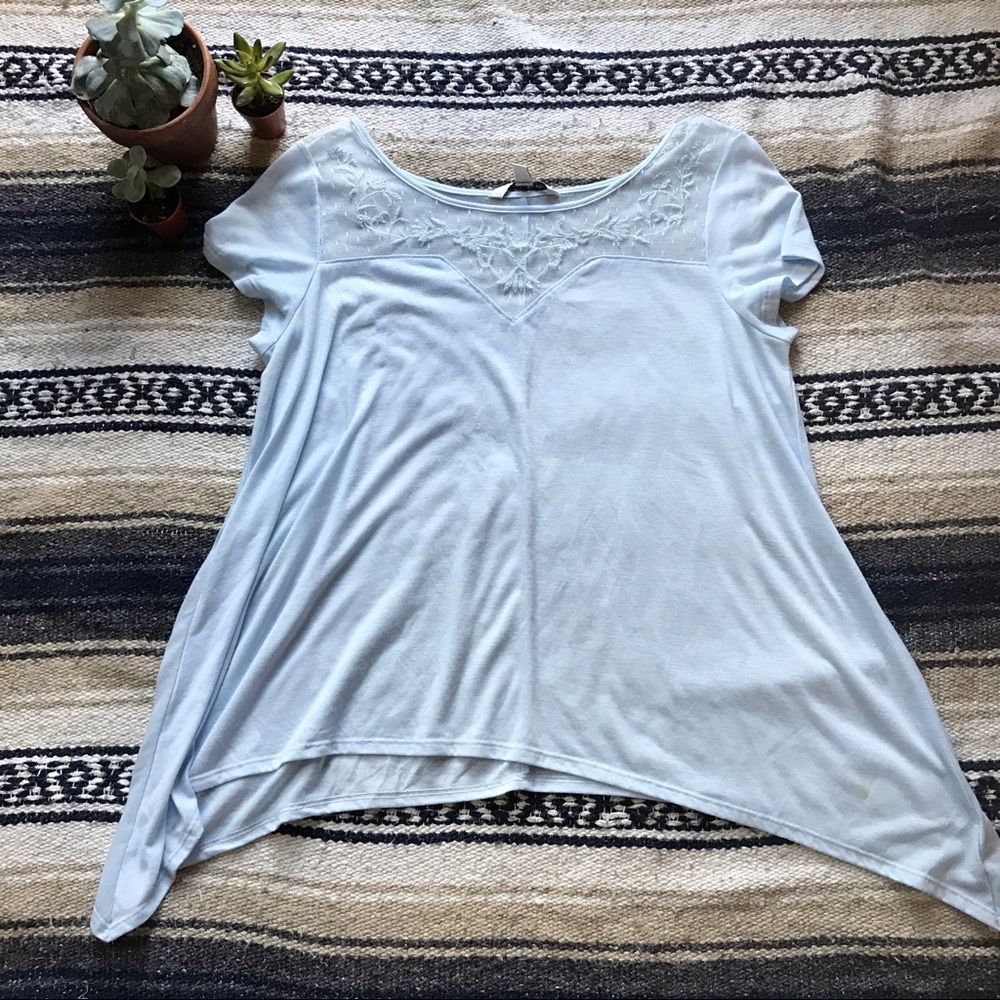 ▪️SALE▪️AE Outfitters Blue asymmetrical top❄️