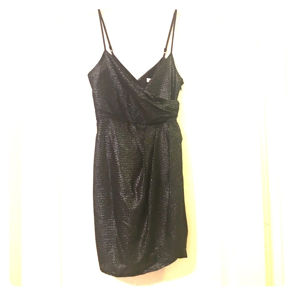 Shimmering Black Dress by silence + noise