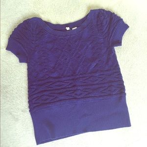 Anthropologie (Moth) short sleeved sweater