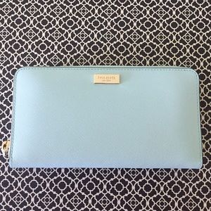 ‼️SALE‼️🛍 ✨Kate Spade Grace Blue wallet new.