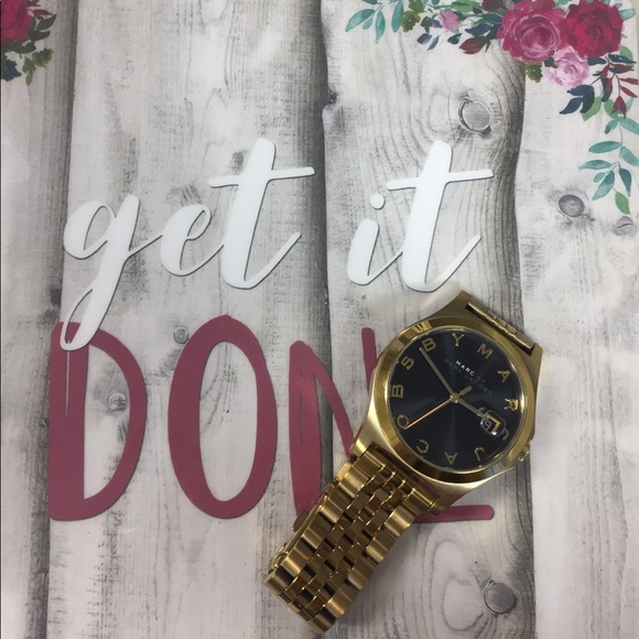 Marc by Marc Jacobs Gold Link Watch - Picture 4 of 6