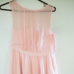 The perfect blush bridesmaid dress!