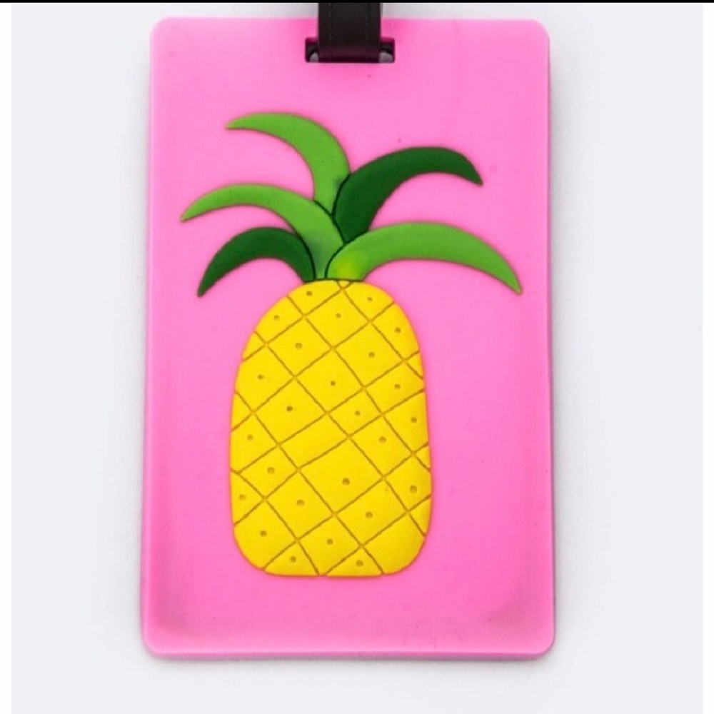 Pineapple Luggage Tag
