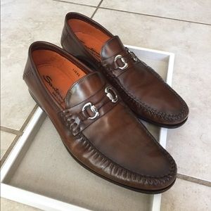 Santoni bit loafer Clearance