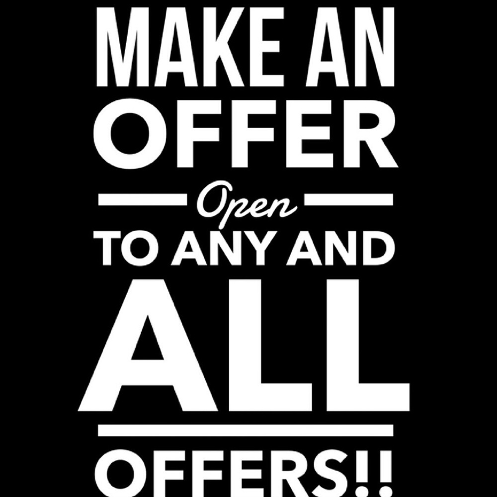 Make an offer! Everything must go! Closet cleanup!