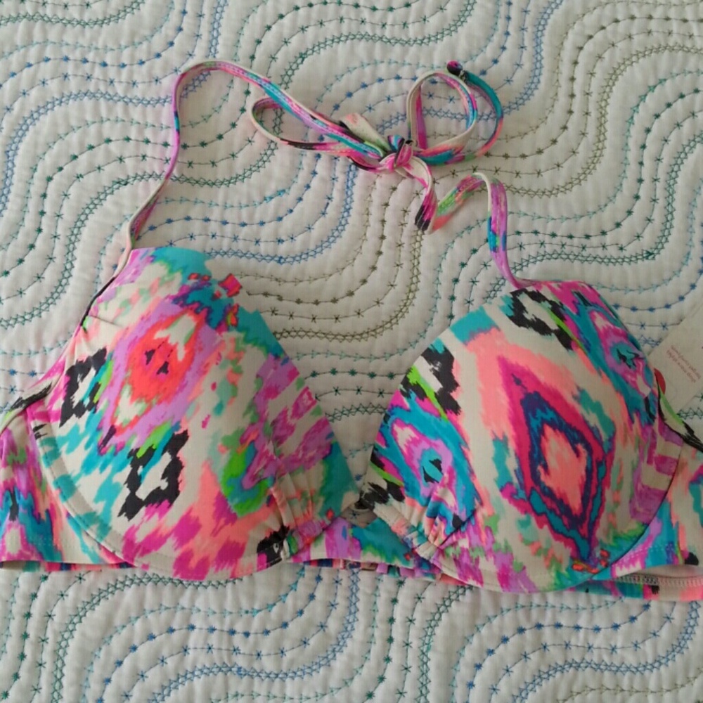 Bathing Suit Top ONLY Size Large, Strappy, NWT