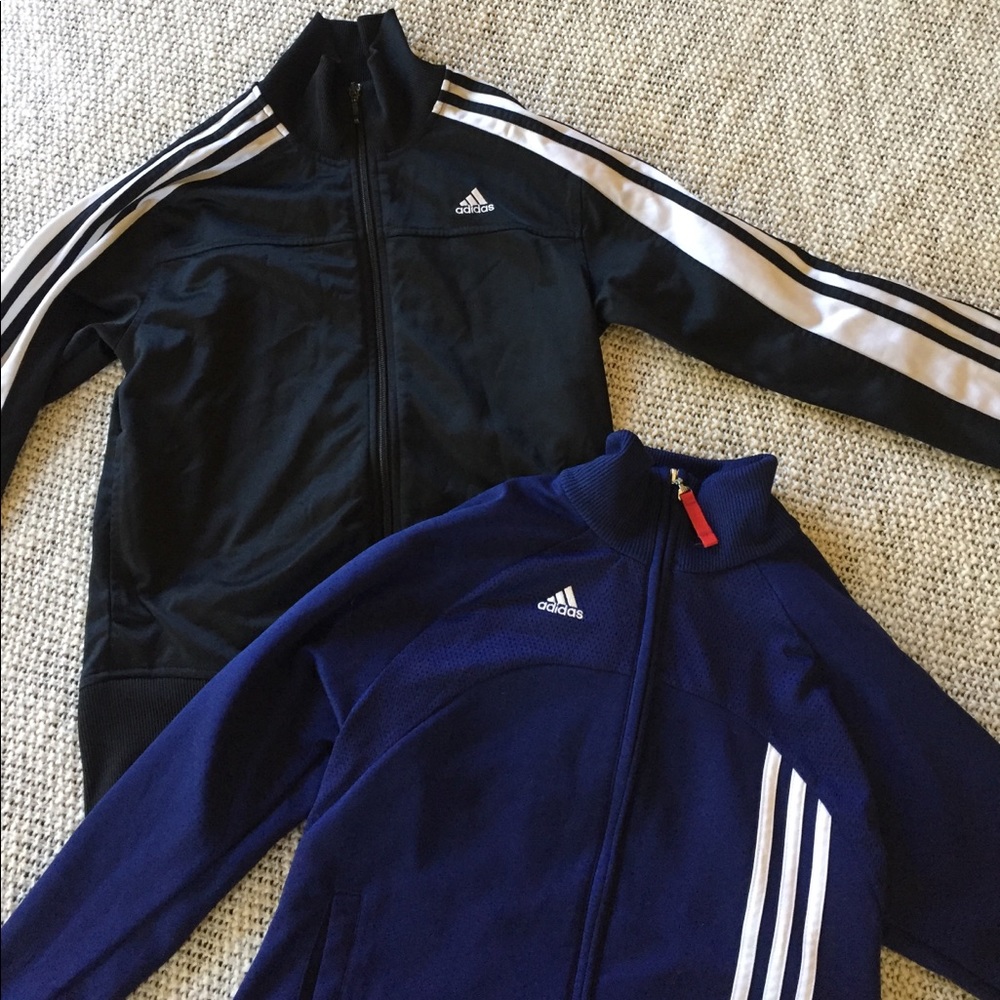 BRAND NEW adidas full zip jackets