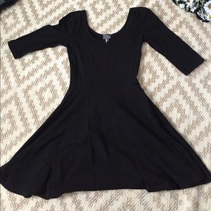 Urban outfitters. Black, fit and flare dress