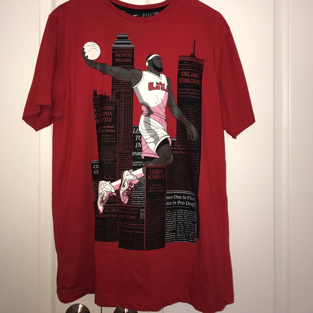 Men's Lebron James Nike Dri-Fit T-shirt