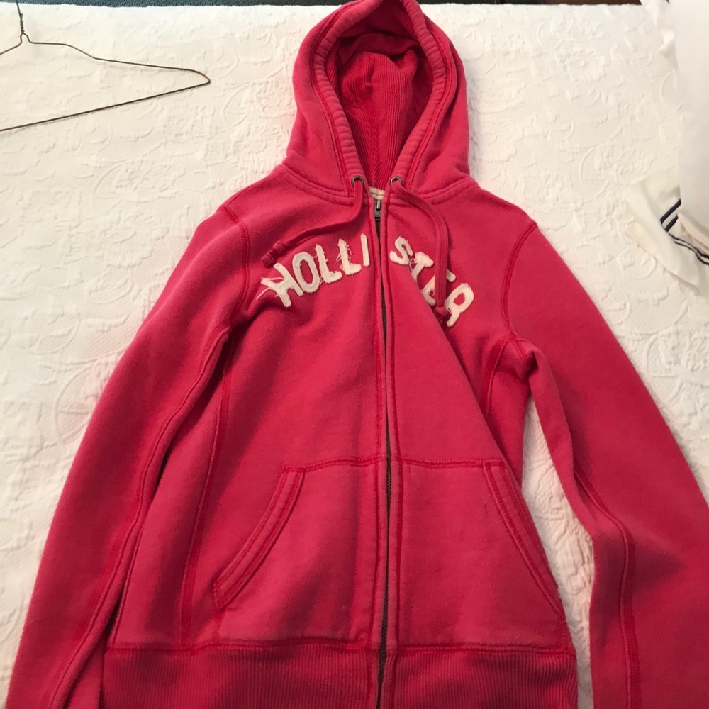 Pink Hollister Jacket (Small)