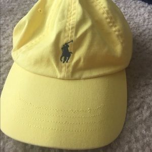 Polo Ralph Lauren yellow hat