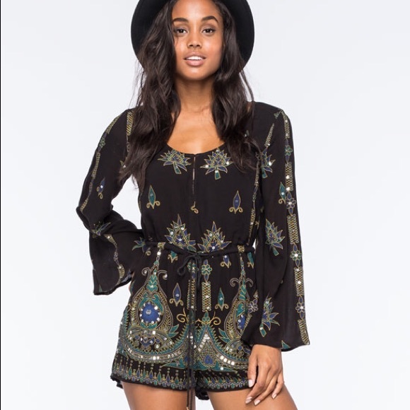 Anna Sui Pants - NWOT Anna Sui O'Neill Romper