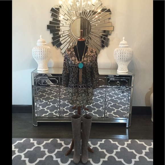 Sumner Drape Tunic Blouse - Picture 1 of 8