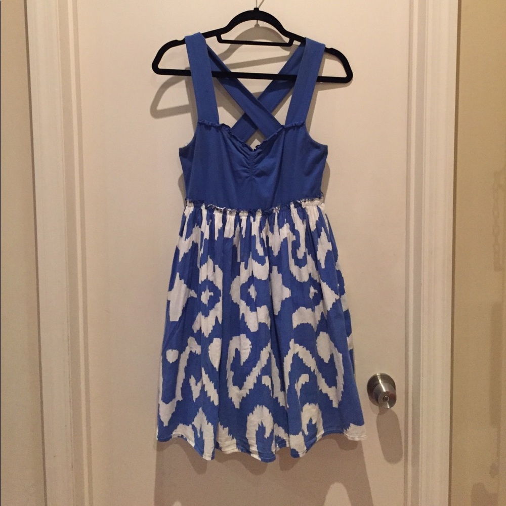 Anthropologie Cross Back Sundress