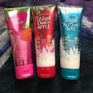**FINAL PRICE**Bath and Body Works lotions.