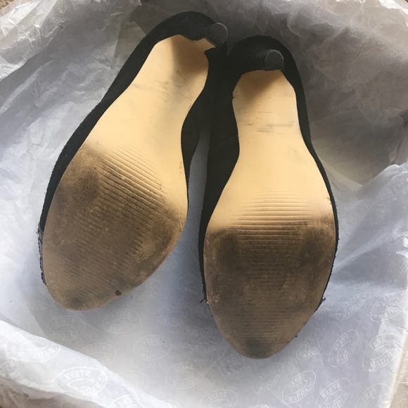 Steve Madden KLOVE black suede platform 👠 - Picture 3 of 4